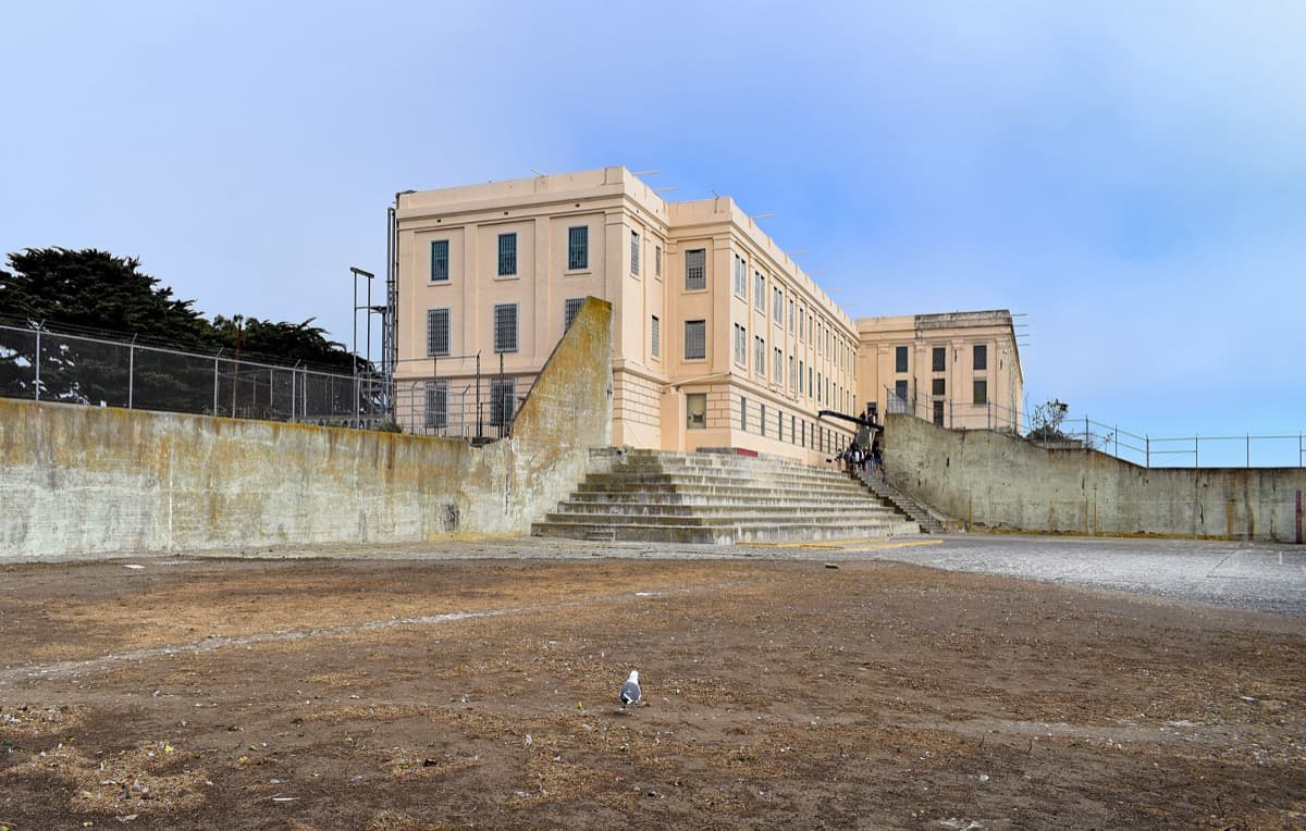 Alcatraz Island in San Francisco Bay