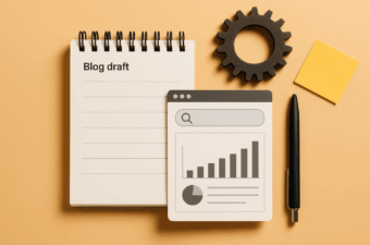 materiais de trabalho para redação de blog