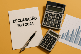 Declaração MEI 2021 com calculadoras e gráfico