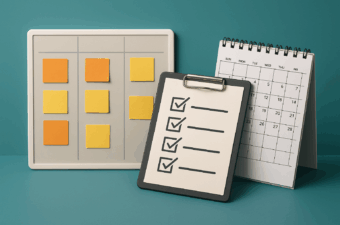 Materiais para organização e gestão de tarefas