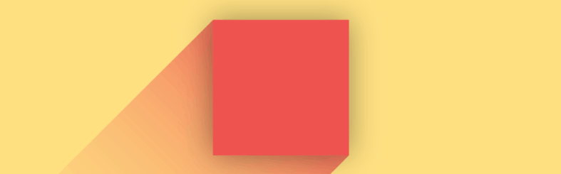 Material Design - Elementos organizados para dar ideia de movimento