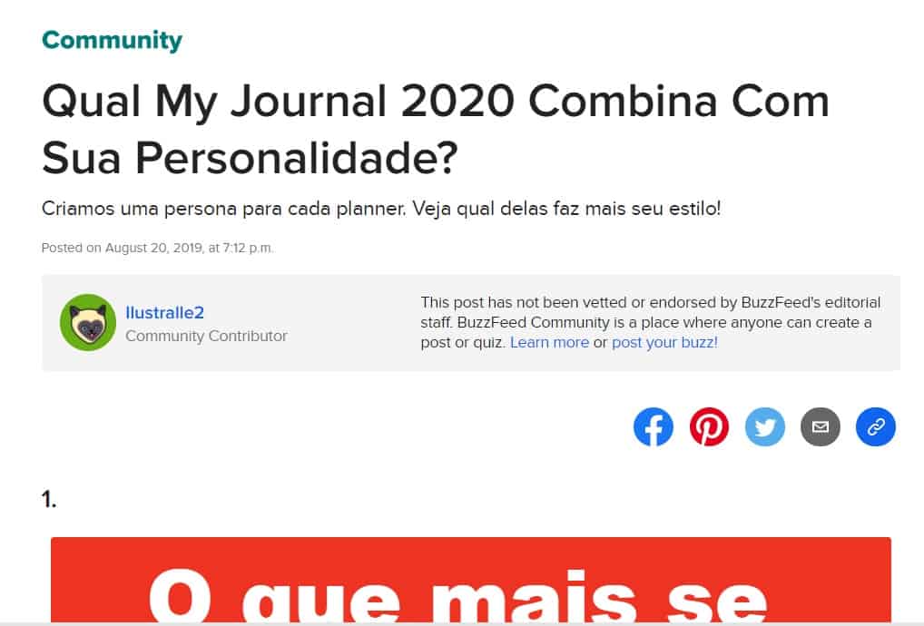 Qual My Journal 2020 combina com a sua personalidade?