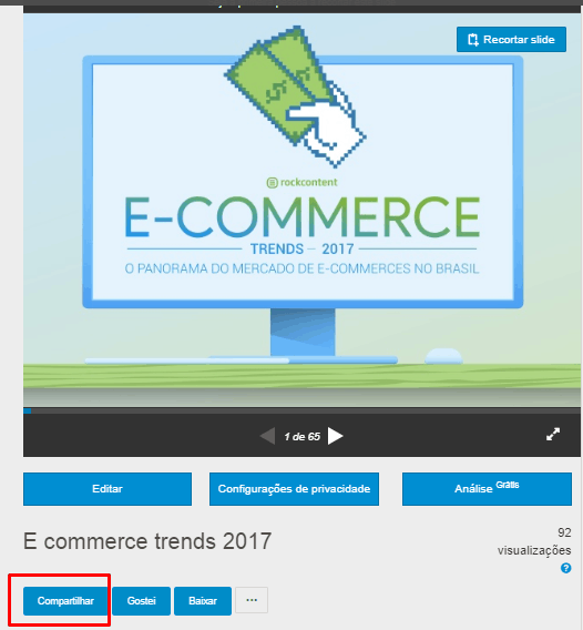 Embed code SlideShare