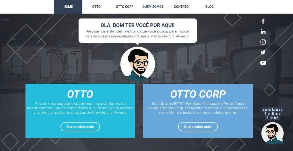 Otto ferramenta de chat