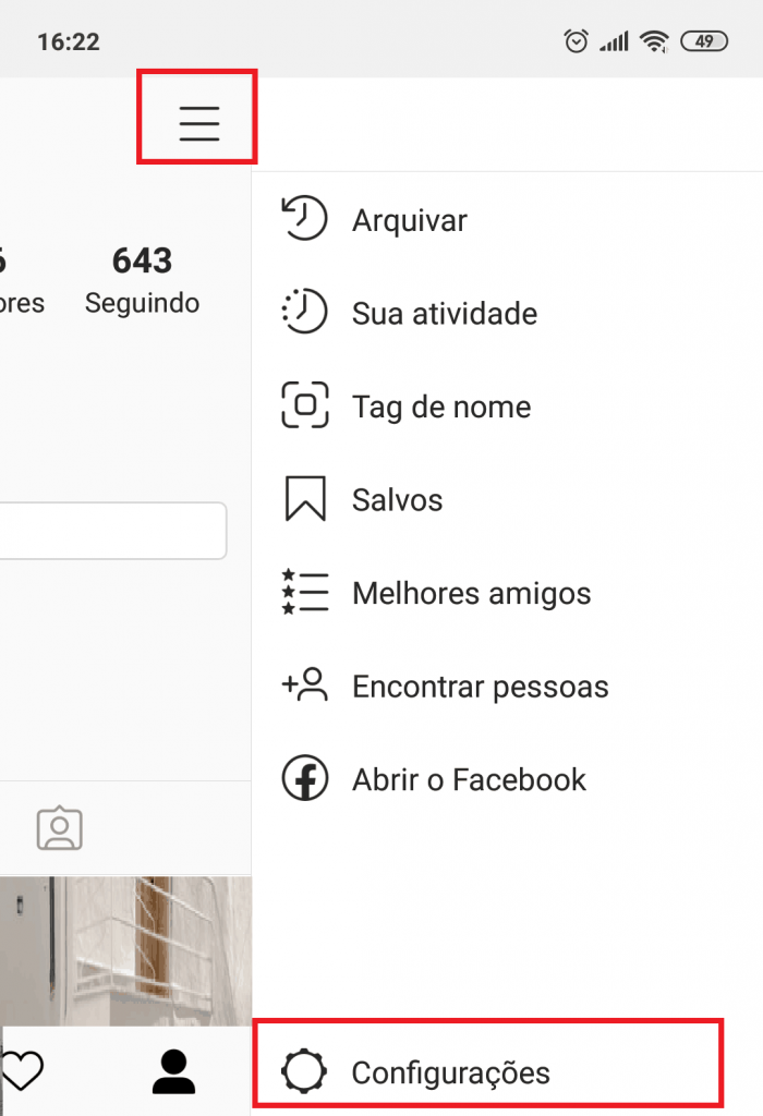 Como colocar blog pessoal no Instagram