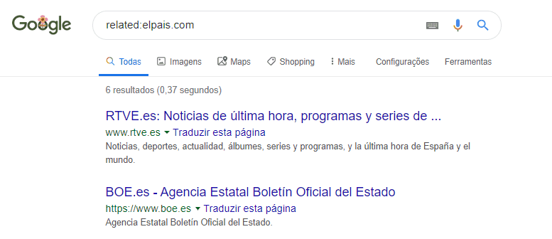 Sites relacionados