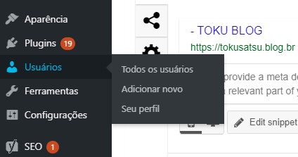 atalhos do wordpress