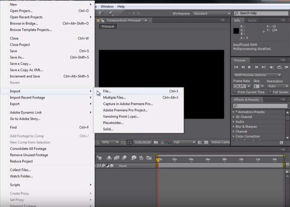 Adobe AE1