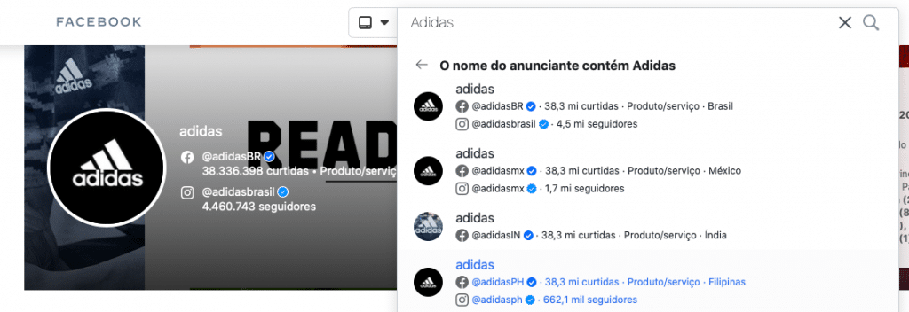 Facebook Ad Library