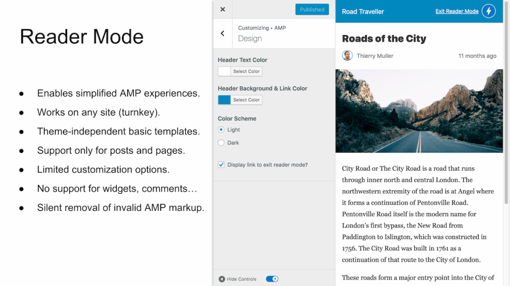 plugin de AMP para wordpress