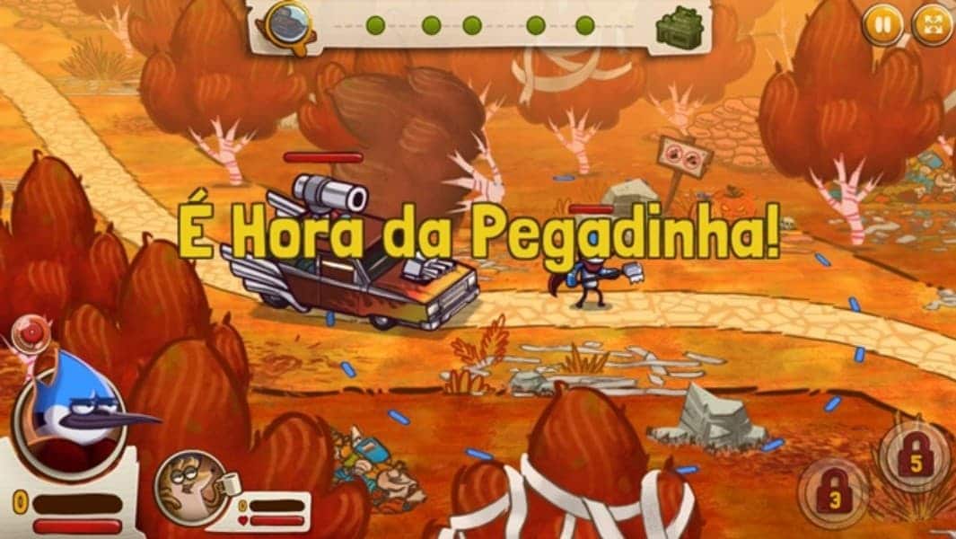 a grande guerra de pegadinhas