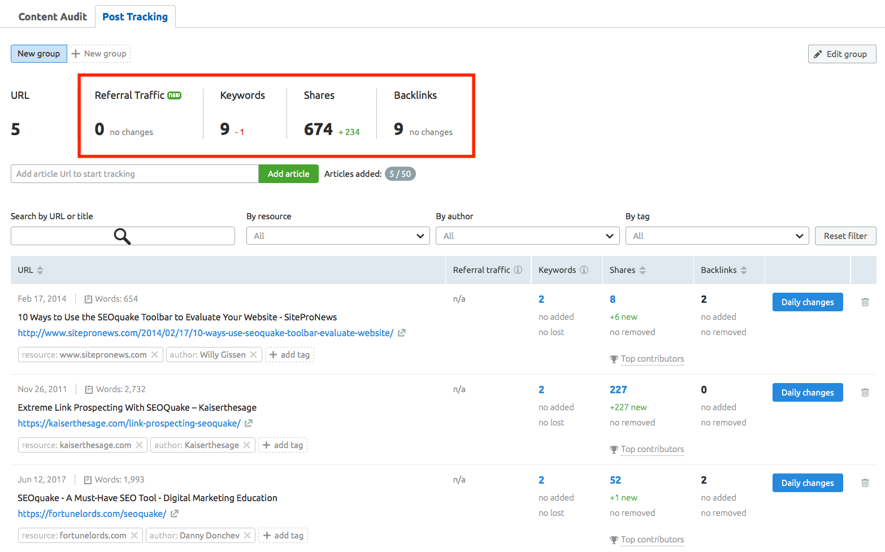 Backlinks