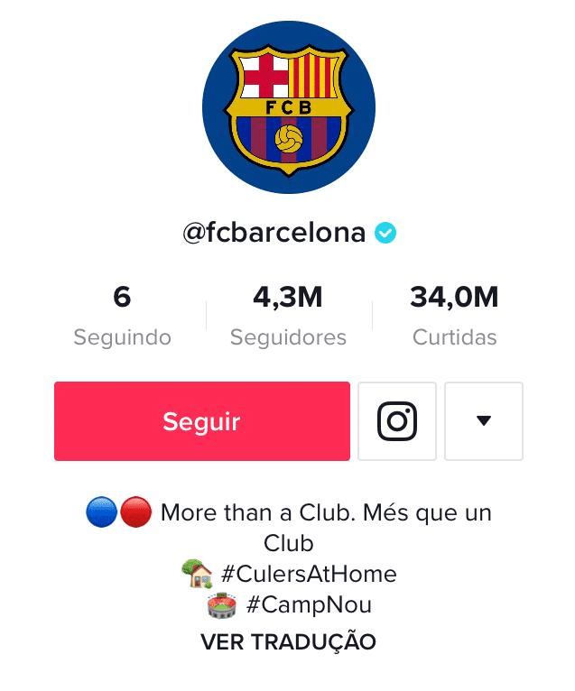 Barcelona no TikTok