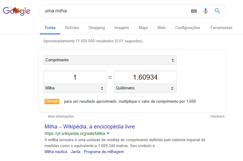 busca por milha