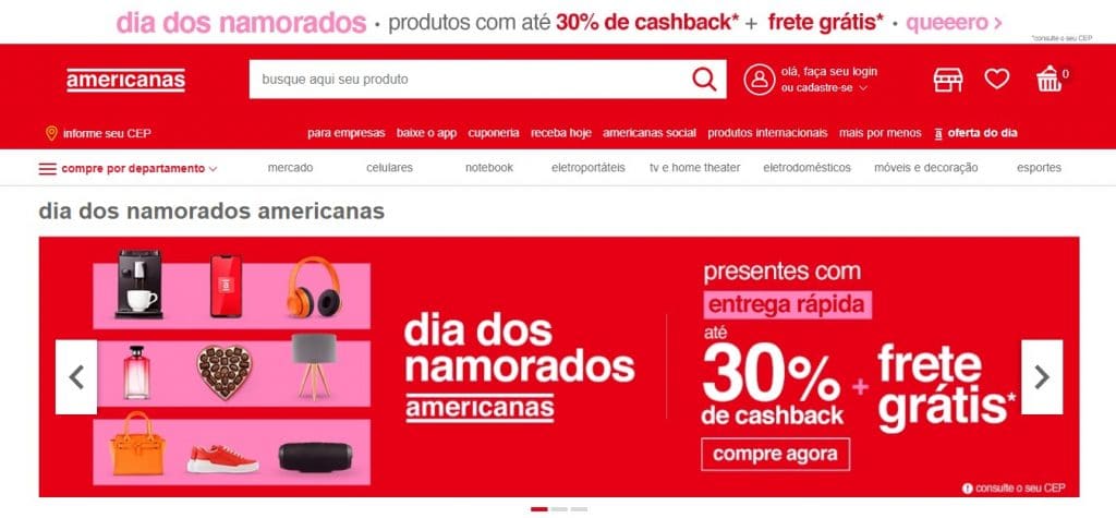 campanha de dia dos namorados
