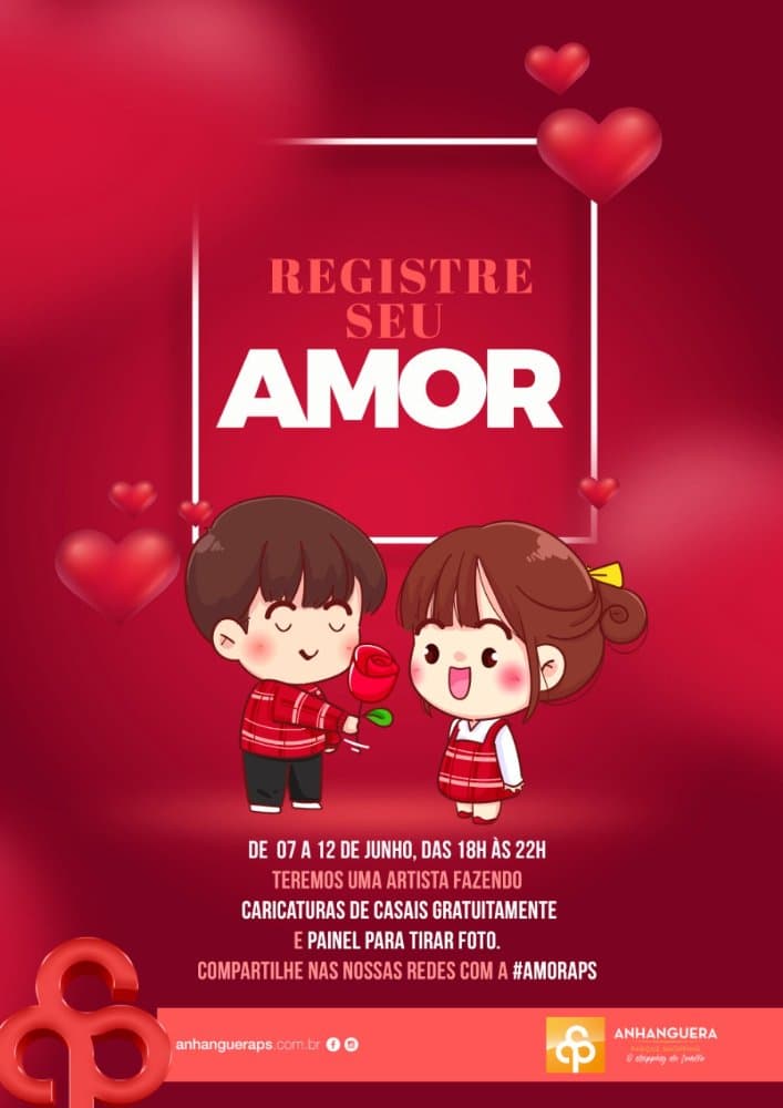 Campanha de dia dos namorados