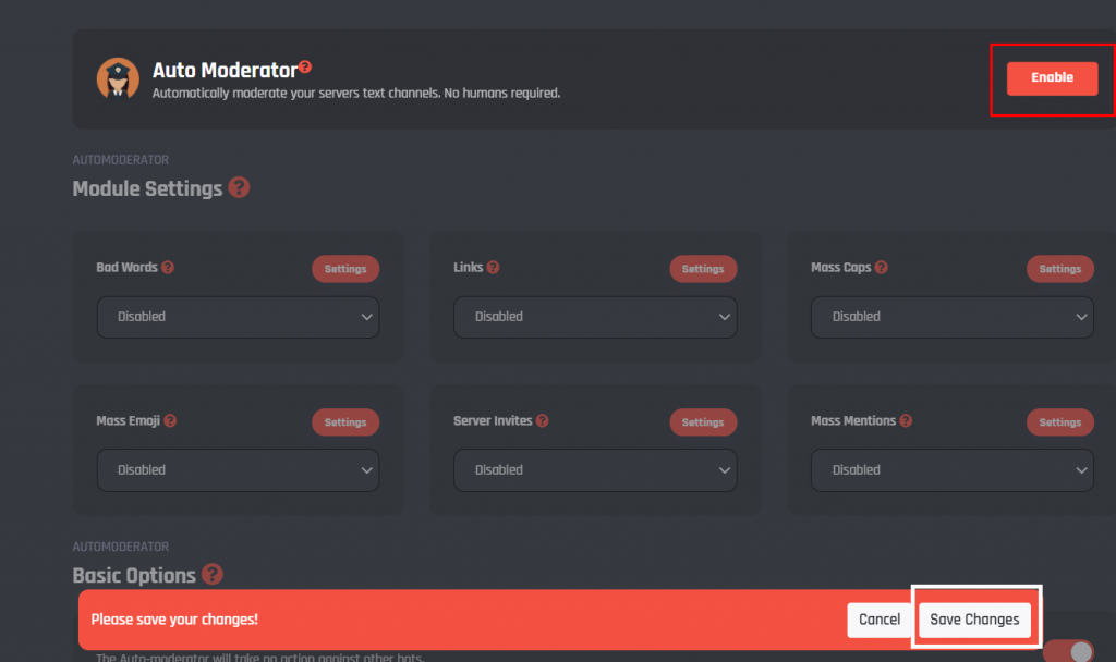 como criar um bot no discord