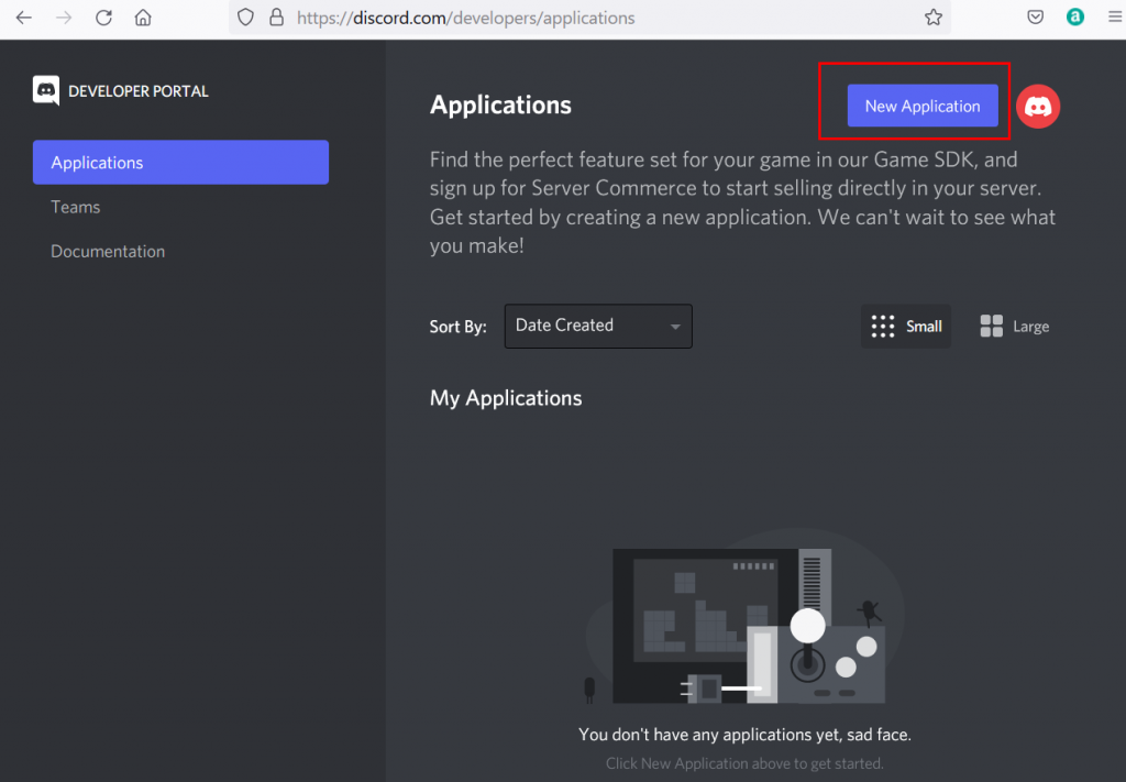 como criar um bot no discord