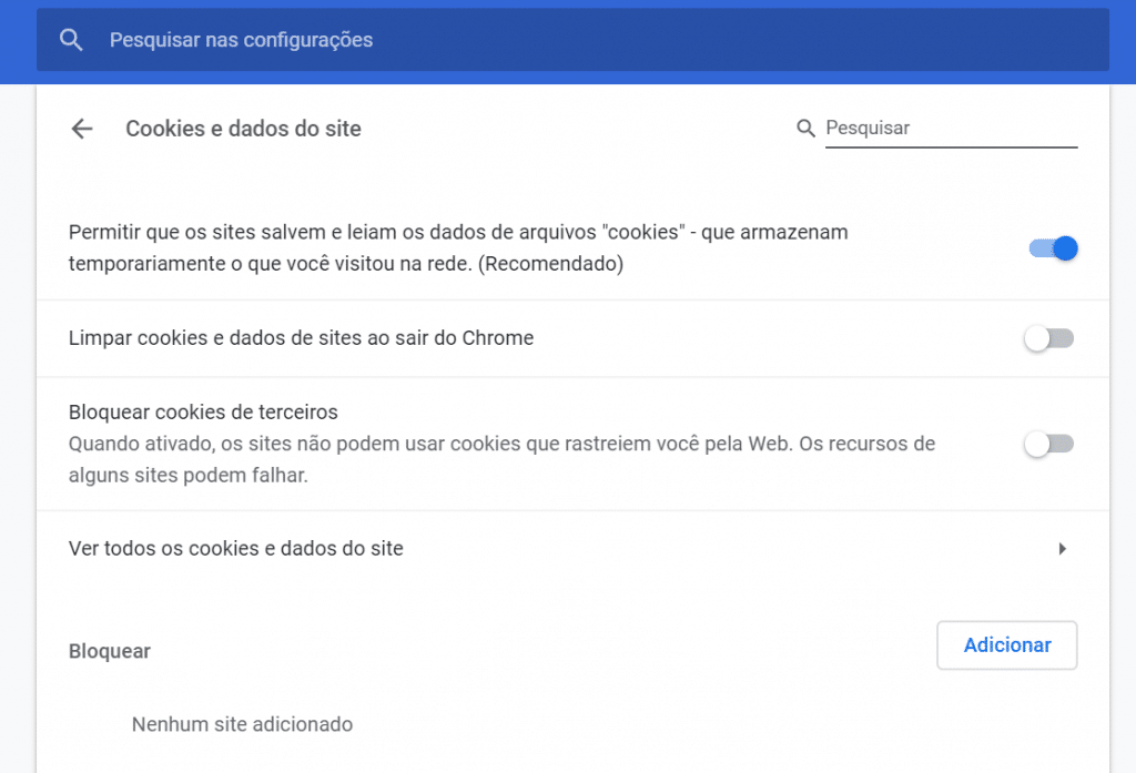 erro 1020 acesso negado