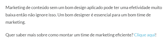 conteúdo para blog