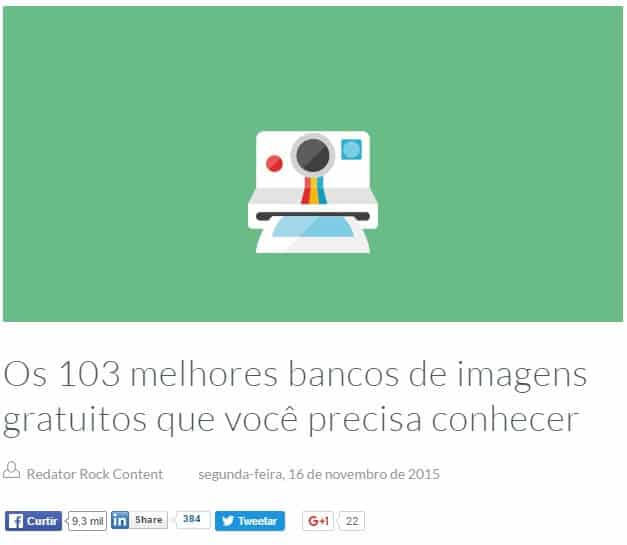 conteúdo para blog: exemplo de post