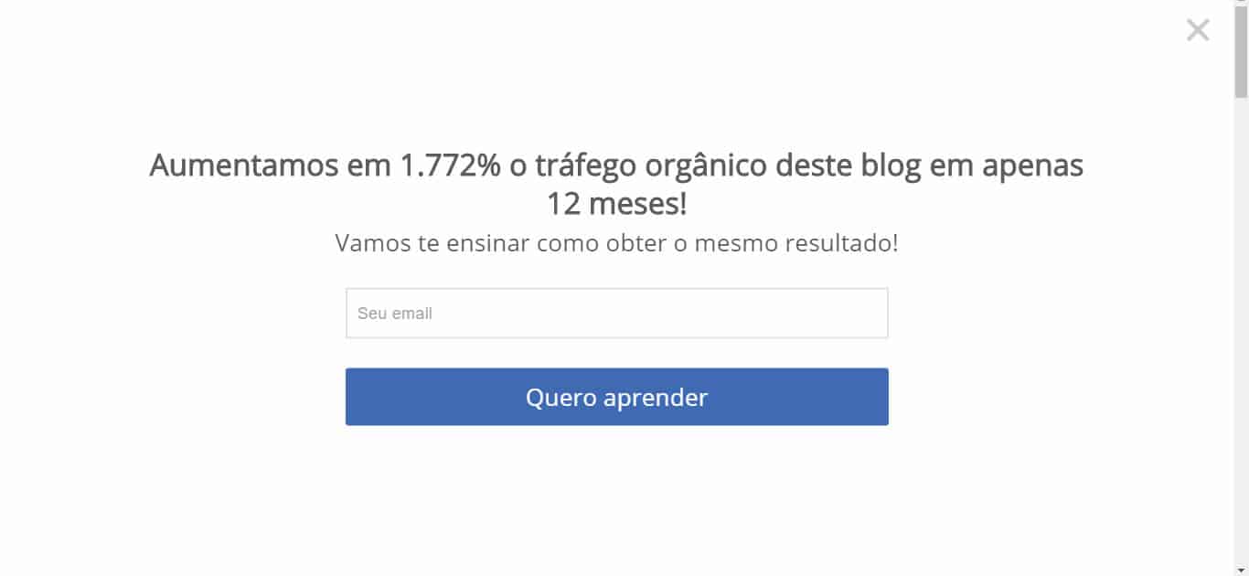 conteúdo para blog
