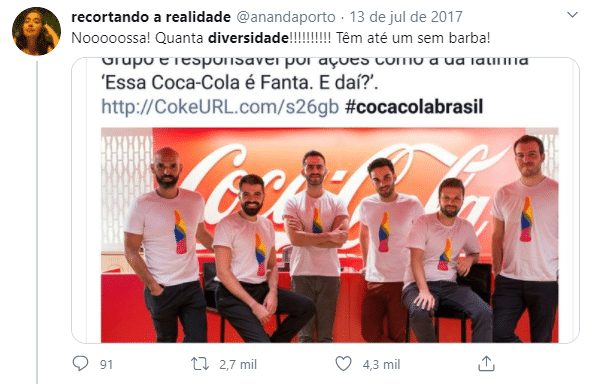 Falta de coerência marca Coca-Cola