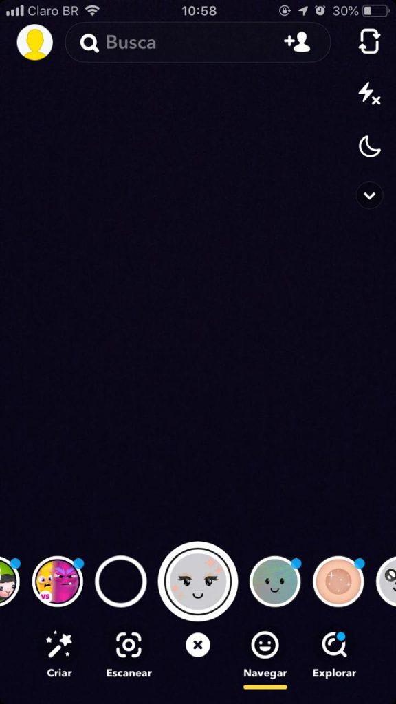 filtros do snapchat