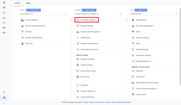 google analytics 4