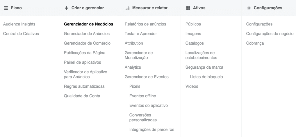 gerenciador de anúncios