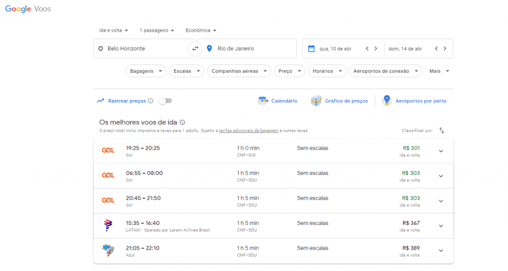 Google Flight