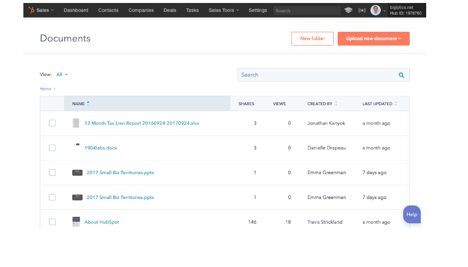 plataforma de marketing de conteúdo, hubspot