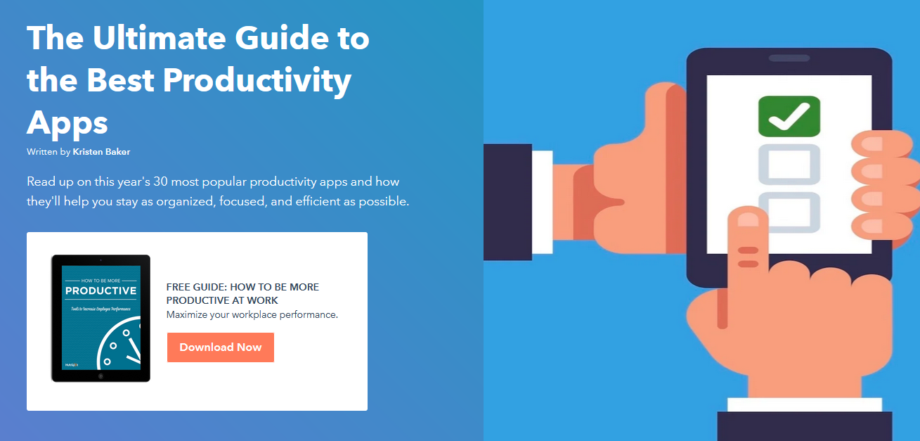 hubspot's pillar page