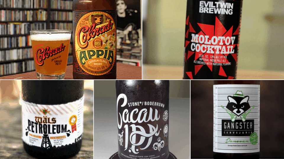 Exemplos de bons rótulos de cerveja