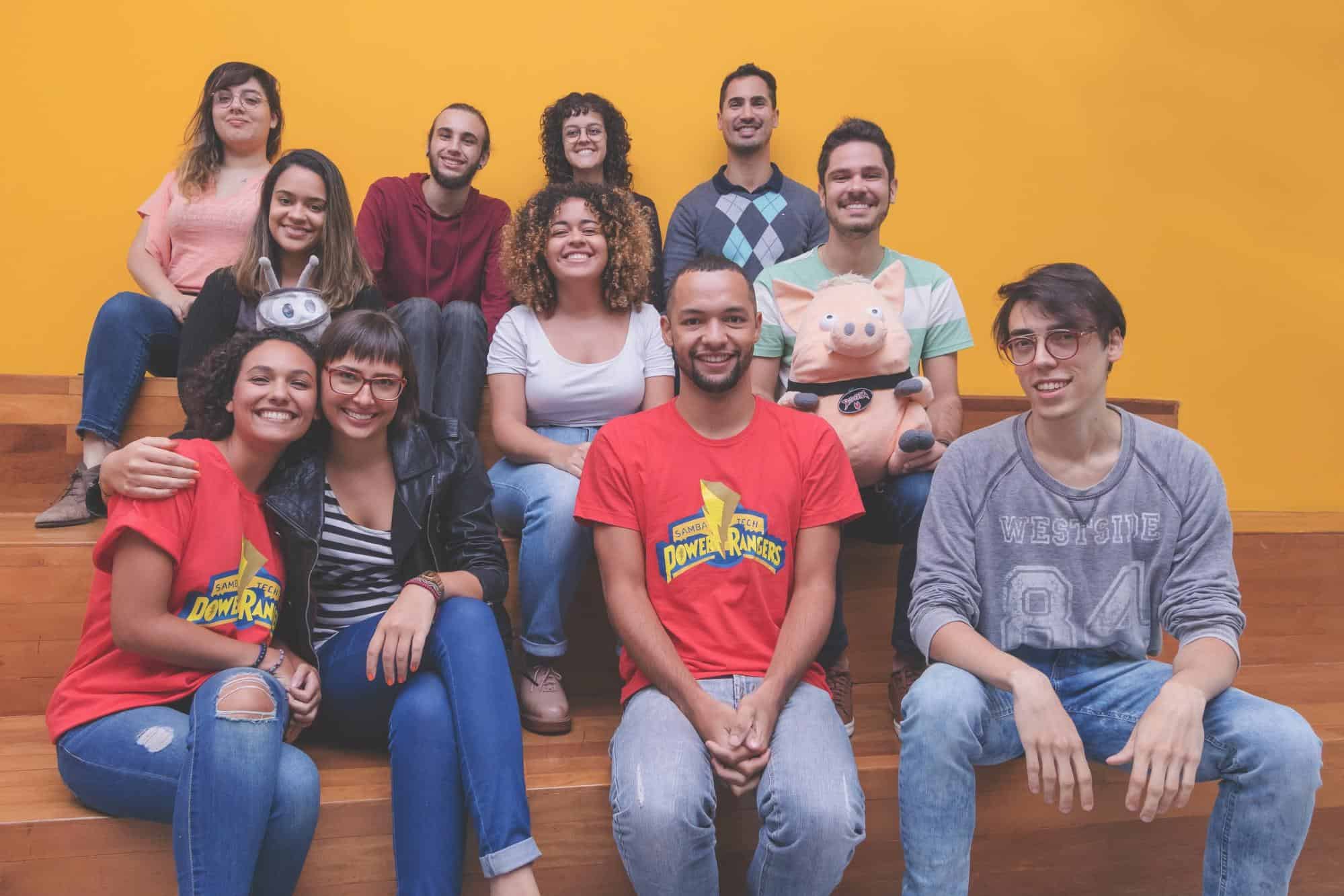 Time de marketing Samba Tech