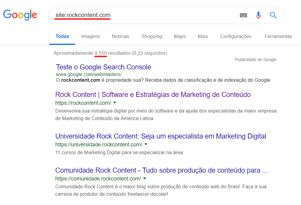 seu site