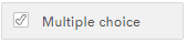 typeform multiple choice