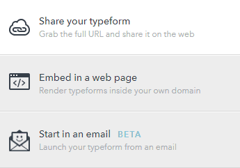 share typeform