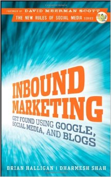 Capa do livro Inbound Marketing - Brian Halligan e Dharmesh Shah