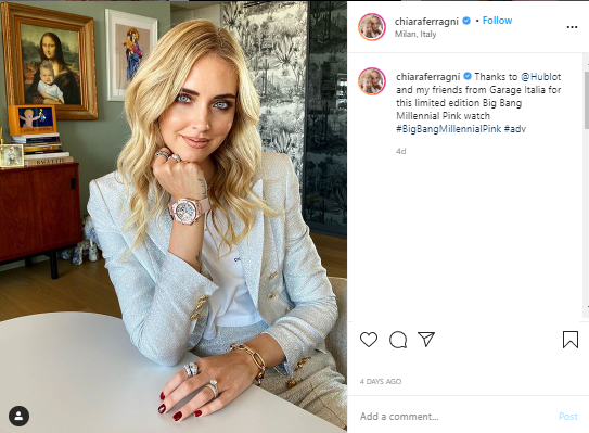 example of influencer marketing