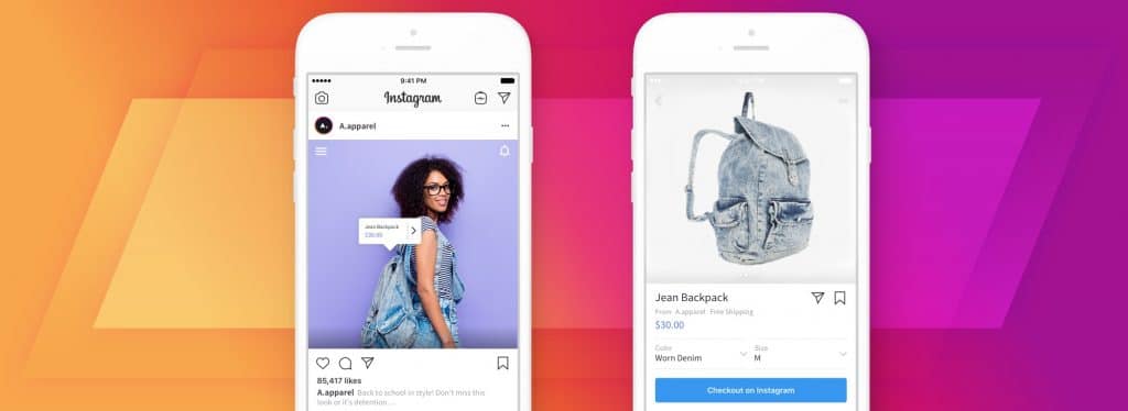 Instagram checkout