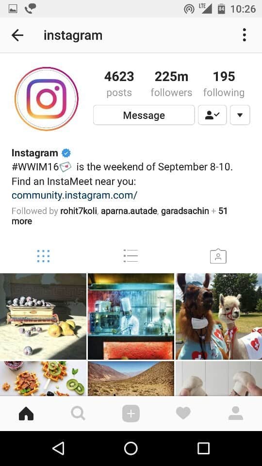 instagram perfil
