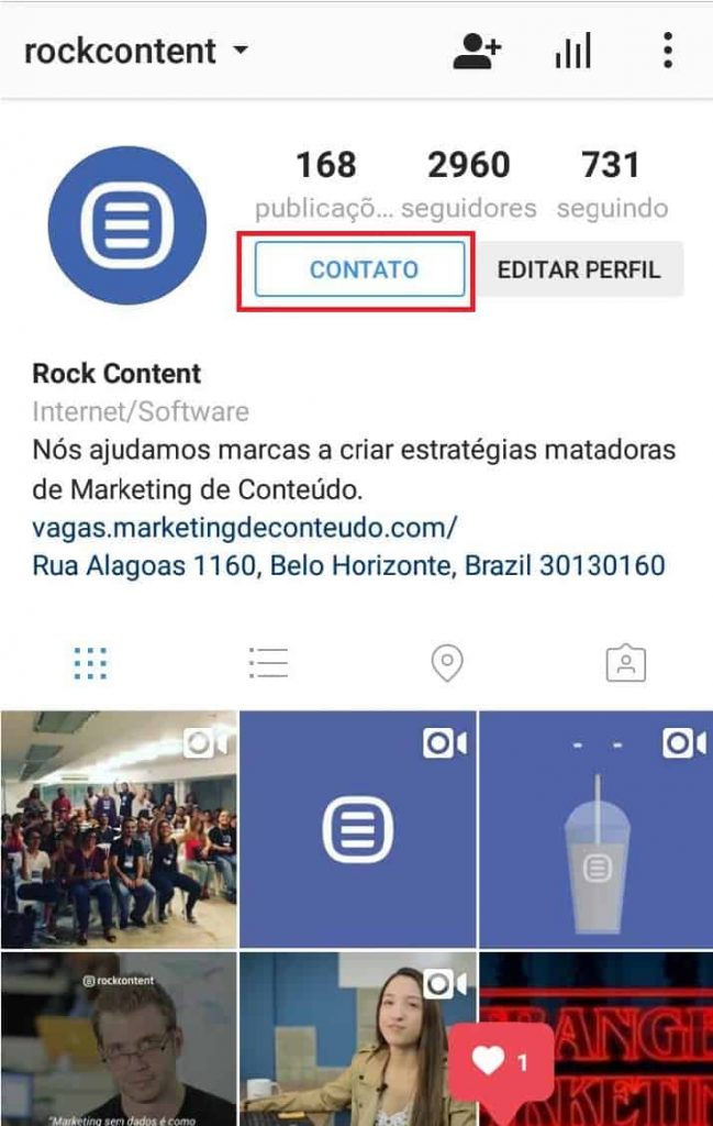 intagram for business