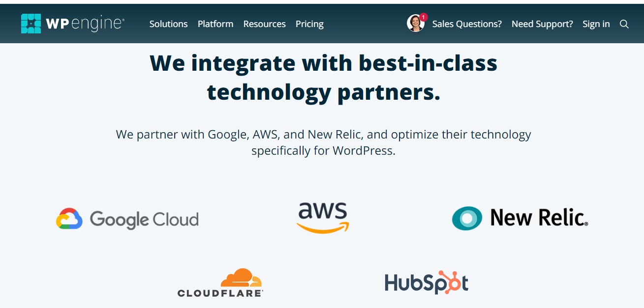wp engine integrations