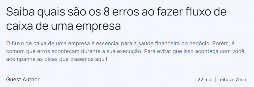 marketing de conteúdo para serviços financeiros