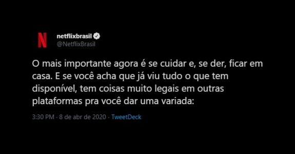Service design exemplo Netflix