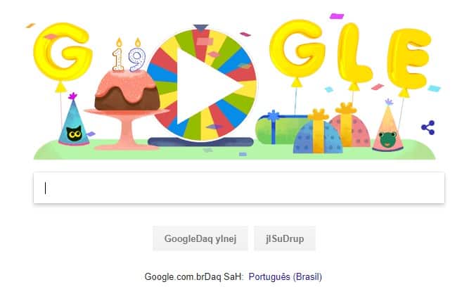 novas linguas do google