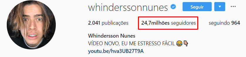 exemplo de marketing de influência 