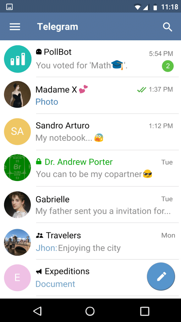 Home do Telegram