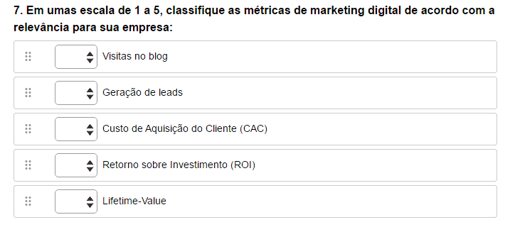 pesquisas de marketing